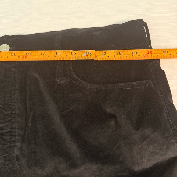 J. Crew Women’s Black Wide Leg Corduroy Pants size 35 - Picture 6 of 8